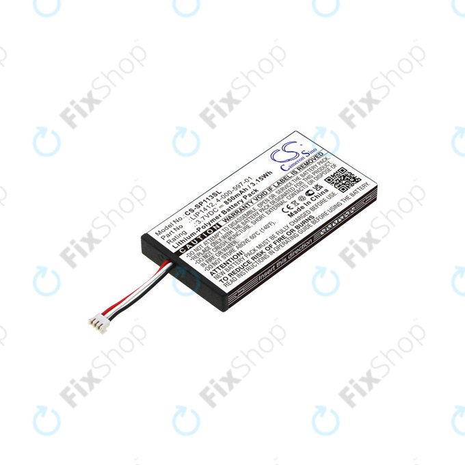 Батерия за PSP, 850mAh, Li-Pol, 3.7V, LIP1412, HQ