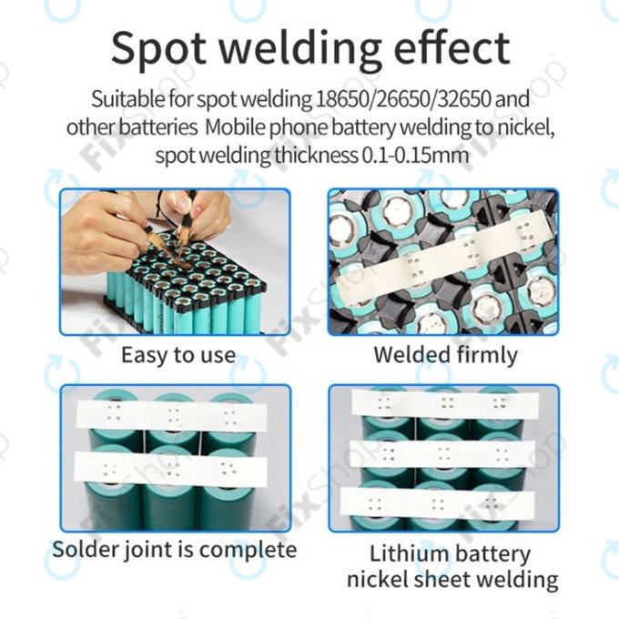 Преносим точков заваръчен апарат, 4000mAh, Docreate HPSW 5000W