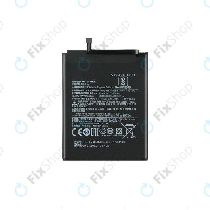 Батерия за Xiaomi Mi 8, BM3E, 3400mAh