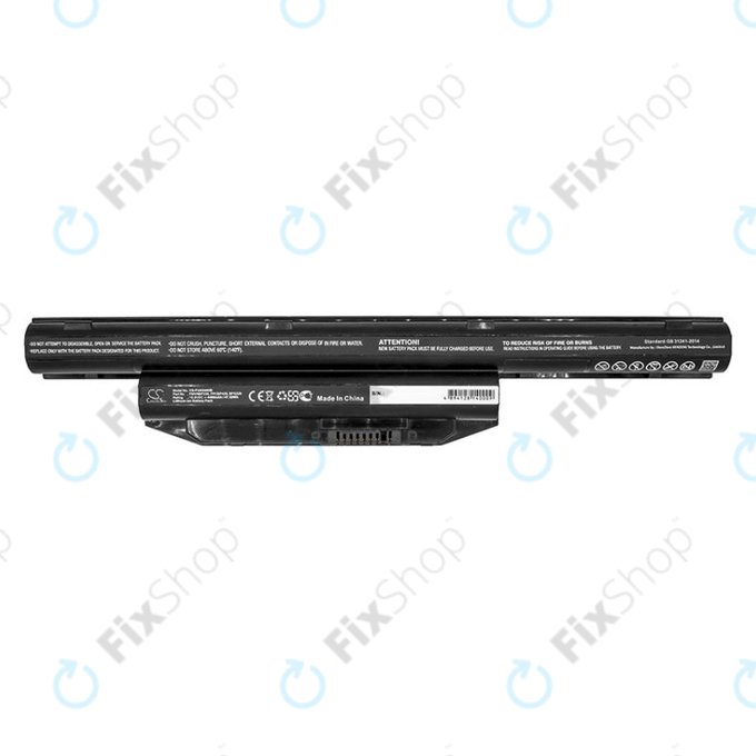 Батерия за Fujitsu Lifebook A544, A733, A743, E753, S904, 4400mAh, Li-Ion, 10.8V, BPS229, HQ