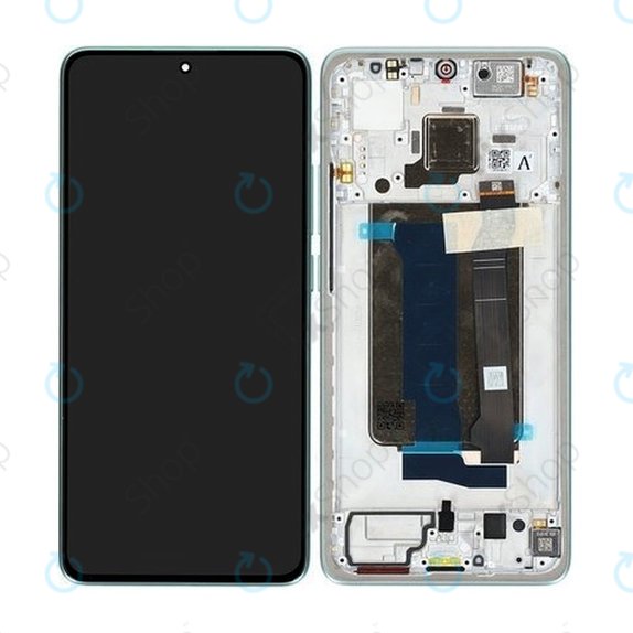 Дисплей OLED за Xiaomi Poco X7 Pro, Green, Тъчскрийн с рамка