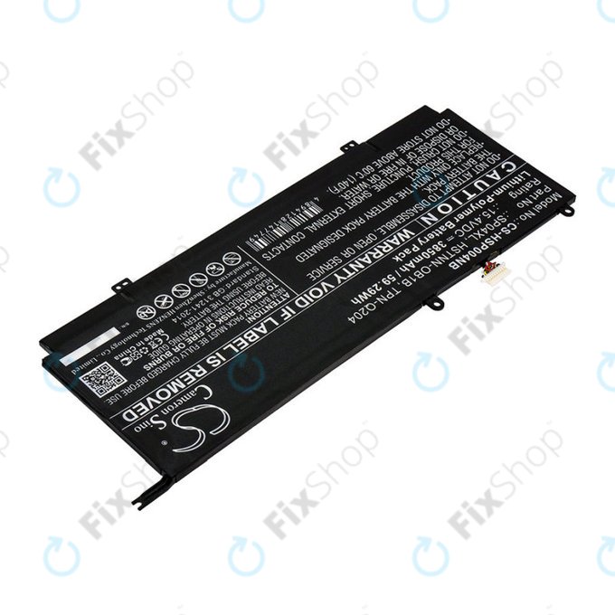 Батерия за HP Spectre X360 13, 3850mAh, Li-Pol, 15.4V, HSTNN-OB1B, HQ