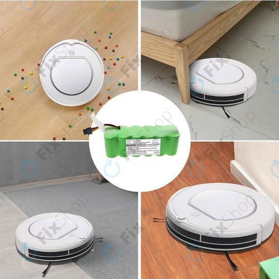 Батерия за Ecovacs Deebot CR120, KK-8, X500, LP43SC2000P, Ni-MH 14.4V 2000mAh, HQ