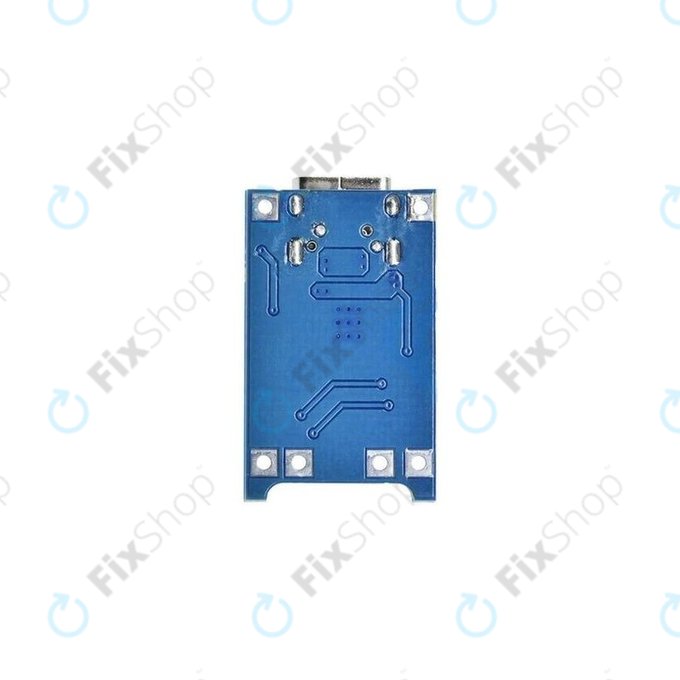 Модул за зареждане TP4056 за Li-ion батерия 18650, USB-C, 1 A