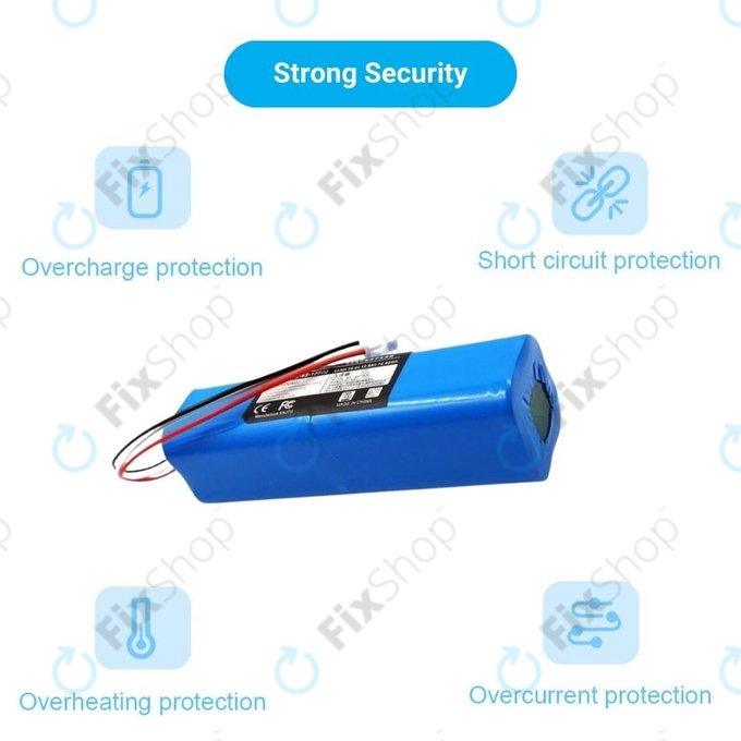 Батерия за Xiaomi EVA, EVE Plus, Viomi S9, Dreame D10 Plus, L10, Lenovo T1 Pro, Lydsto R1, R1 Pro, S1, S1 Pro, XJT-2P4S-5200, Li-Ion 14.4V 5200mAh