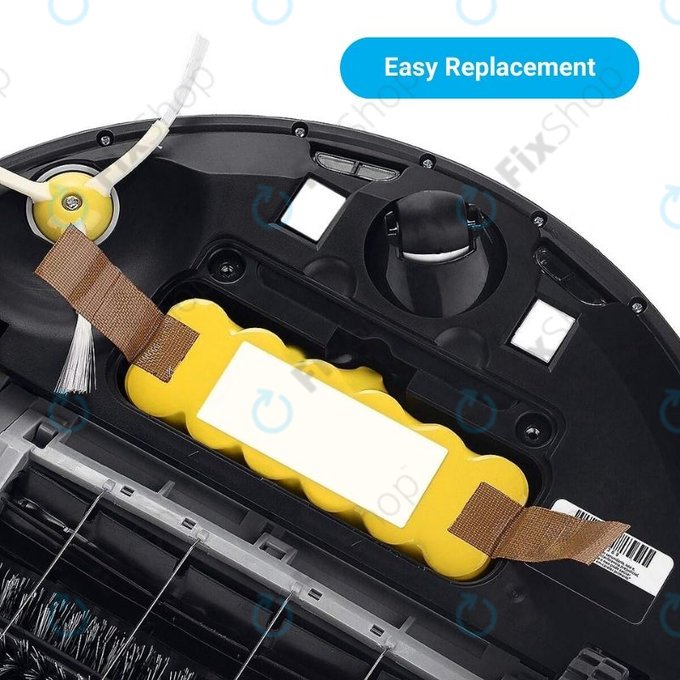Батерия за iRobot Roomba 500, 600, 700, 800, 900-series, Scooba 450, Vileda 137173, 11702, GD-Roomba-500, VAC-500NMH-33, Ni-MH 14.4V 3500mAh