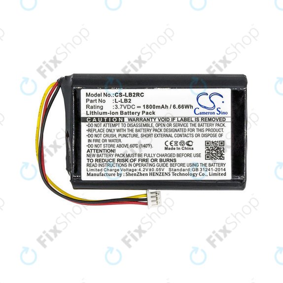 Батерия за Logitech MX1000, 1800mAh, Li-Ion, 3.7V, L-LB2, HQ