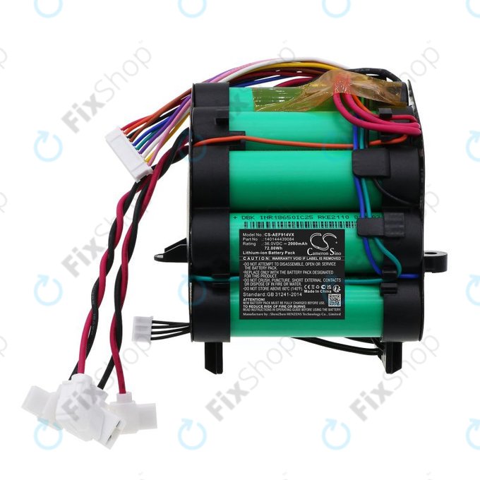 Батерия за AEG FX9, Pure F9, Electrolux FlexLift PF9, 2000mAh, Li-Ion, 36V, 140144439084, HQ