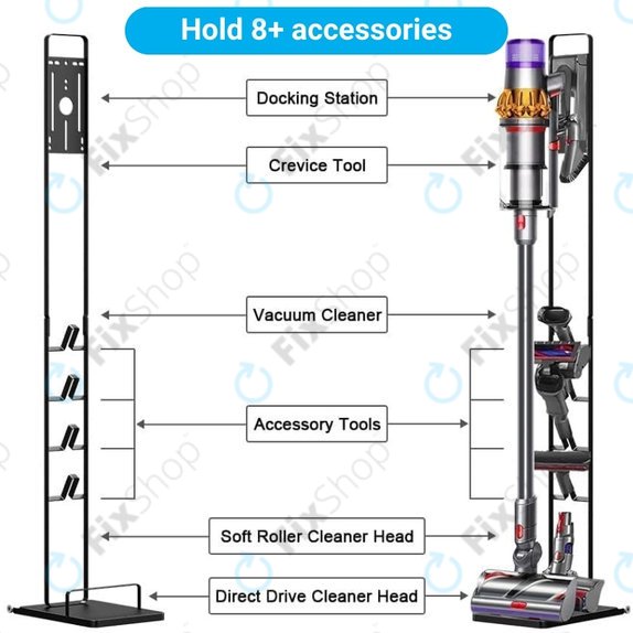 Стойка с колела за Dyson V-series, Outsize, Gen5detect, DC-series