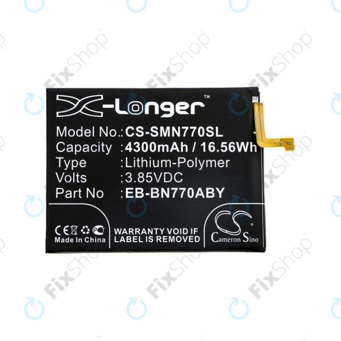 Батерия за Samsung Note 10 Lite N770F, EB-BN770ABY, 4300mAh, HQ