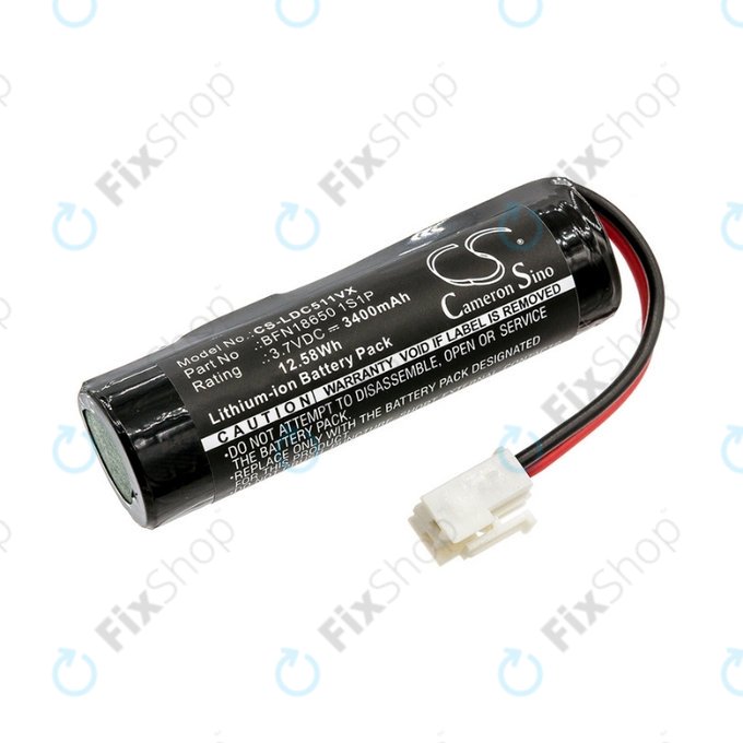 Батерия за Leifheit Dry&Clean 51000, 51002, 51113, 51114, BFN18650 1S1P, Li-Ion 3.7V 3400mAh, HQ
