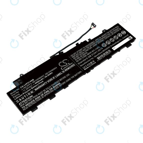 Батерия за Lenovo Ideapad 5 14, Xiaoxin Air 14 2020, 4900mAh, Li-Pol, 11.55V, 5B10W86957, HQ
