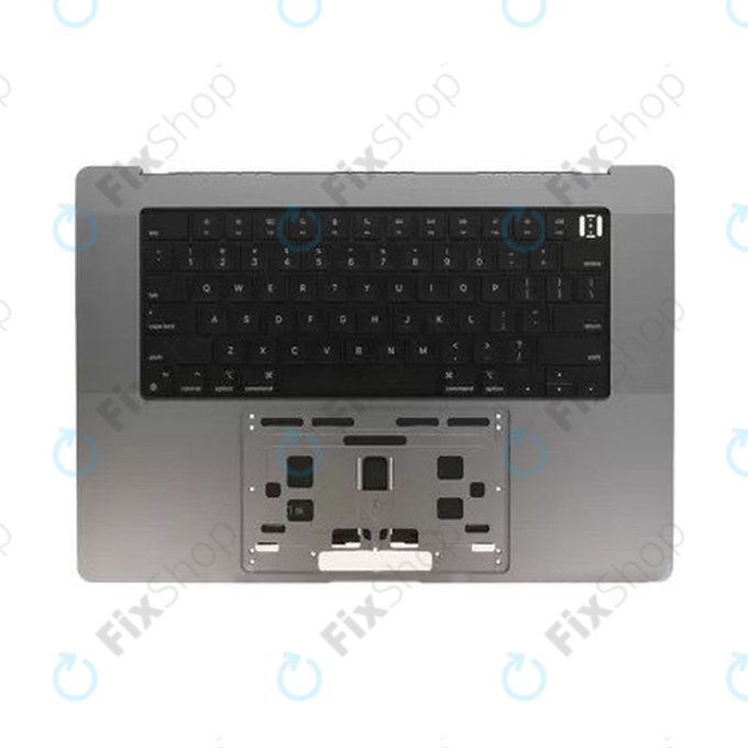 Горен корпус с клавиатура за MacBook Pro 16", A2780 (2023), с US клавиатура и батерия, Space Gray, 661-32189, Genuine Apple