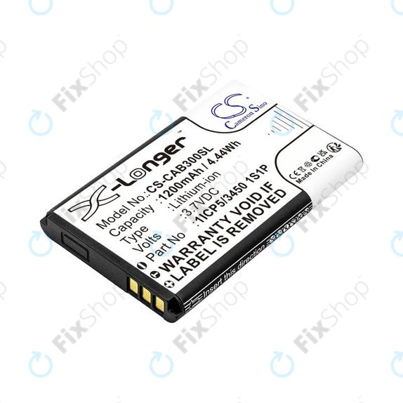 Батерия за Cat B30, 1200mAh, Li-Ion, 3.7V, 1ICP5/3450 1S1P, HQ