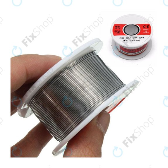 Поялъчна тел за прецизно запояване Sn/Pb – 0.3mm (50g), Kaisi