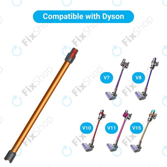 Смукателна тръба за Dyson V-series, Outsize, оранжев, Orange