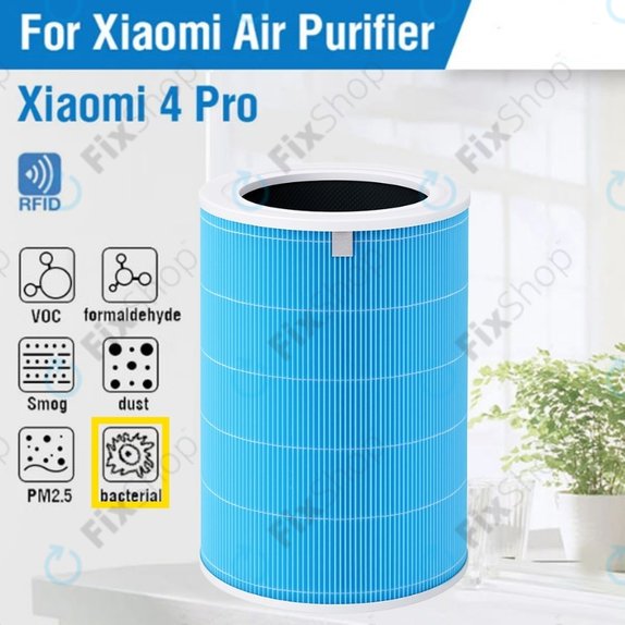 Xiaomi Mi Mijia Air Purifier 4 Pro - HEPA филтър (Антибактериален) (Син)