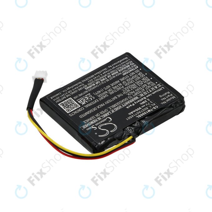 Батерия за TomTom Via 1405, 900mAh, Li-Ion, 3.7V, 6027A0114501, HQ
