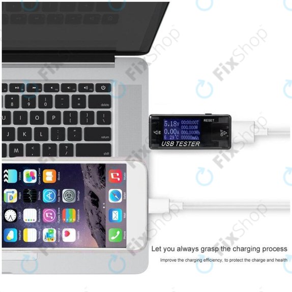 USB тестер за зареждане на смартфони, Phonefix KWS-V21