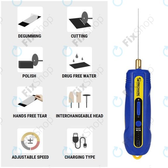 Инструмент за премахване на лепило 6в1, Mechanic iR10 Pro