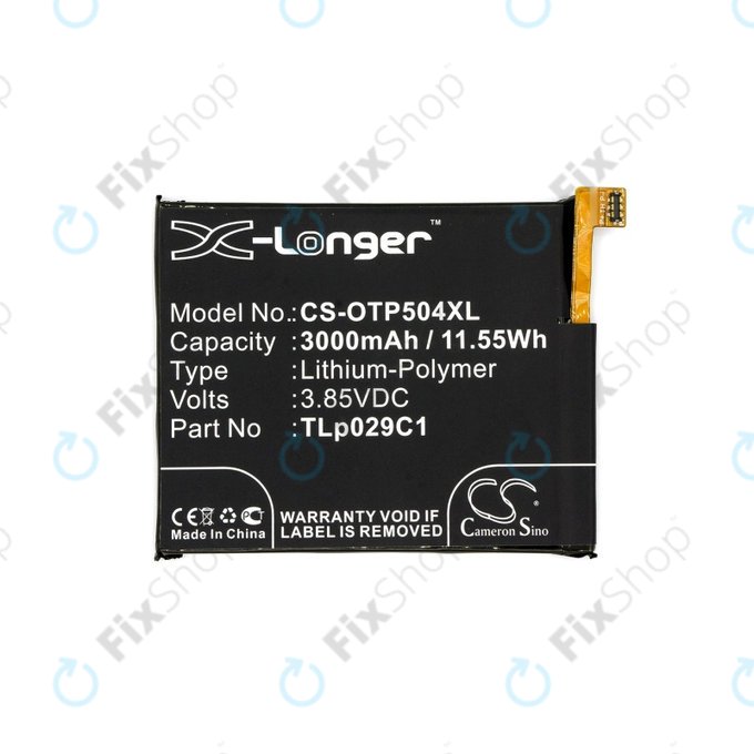 Батерия за Blackberry Key2 LE, TLP029C1, 3000mAh, HQ