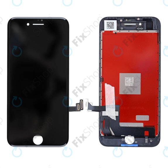 Дисплей за iPhone 8, SE (2020), SE (2022), Black, Тъчскрийн с рамка, Refurbished