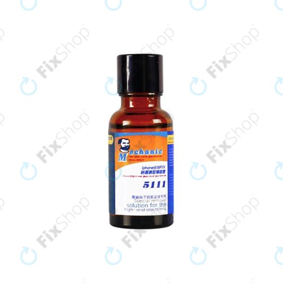 Премахвач на лепило за задно стъкло (iPhone 8 – 14 Pro Max) – 20ml, Mechanic 5111