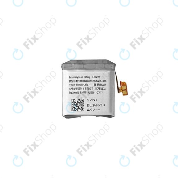 Батерия за Samsung Watch 6 43mm Classic R950, R955, 300mAh, EB-BR955ABY, GH43-05160A Genuine Service Pack