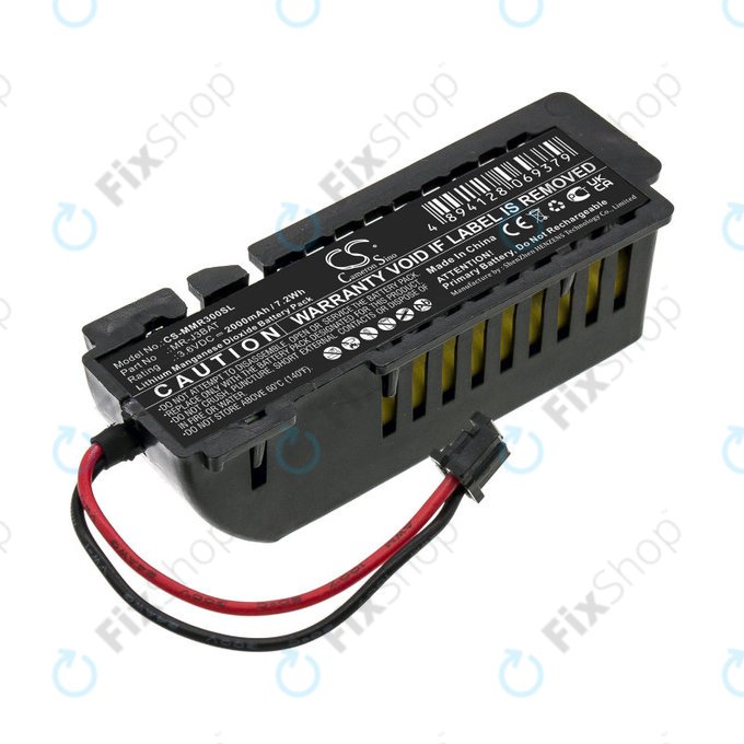 Батерия за Mitsubishi Melservo MR-J3, 2000mAh, Li-MnO2, 3.6V, MR-J3BAT, HQ