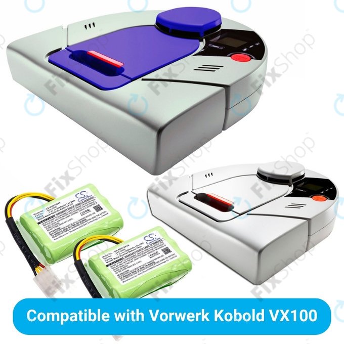 Батерия за Vorwerk Kobold VX100, Battery Pack 945-0006, Ni-MH 7.2V 3500mAh, HQ