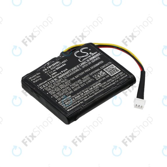 Батерия за TomTom Via 1405, 900mAh, Li-Ion, 3.7V, 6027A0114501, HQ
