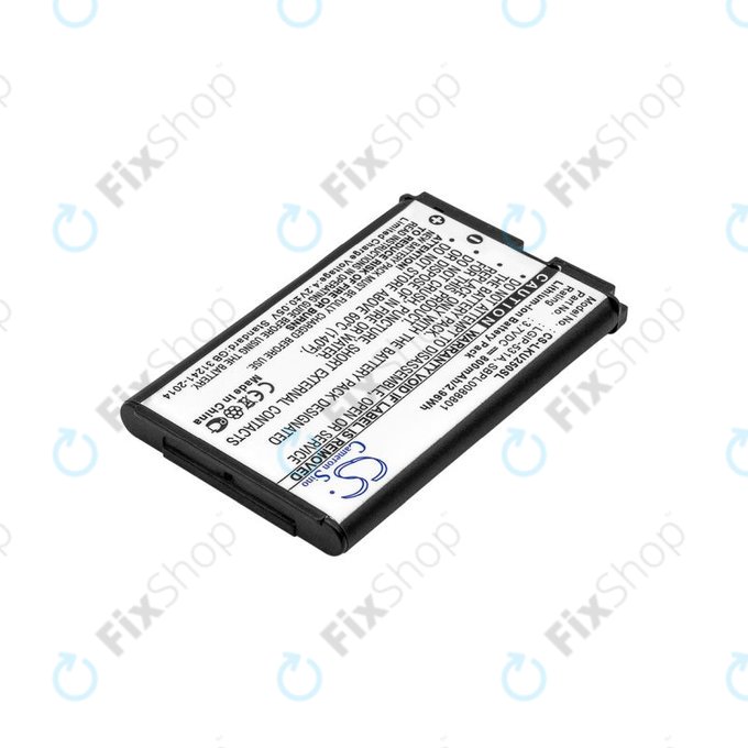 Батерия за LG T500, 800mAh, Li-Ion, 3.7V, LGIP-531A, HQ