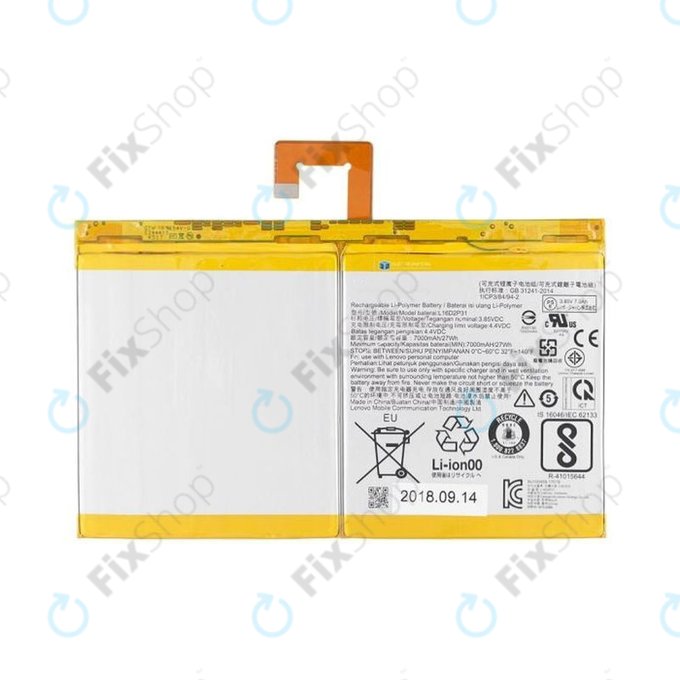 Батерия за Lenovo Tab 4 10 TB-X304, 10 Plus TB-X704F, L16D2P31, 7000mAh