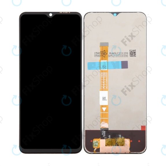 дисплей за Vivo Y35 5G V2230A, Тъчскрийн без рамка, TFT