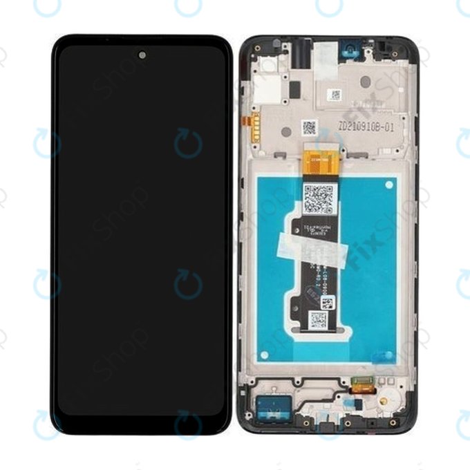 дисплей за Motorola Moto E30, E40, Тъчскрийн и рамка, 5D68C19697, Genuine Service Pack