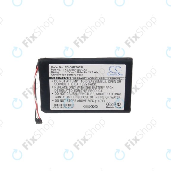 Батерия за Garmin Edge 800, 810, 1000mAh, KE37BE49D0DX3, HQ