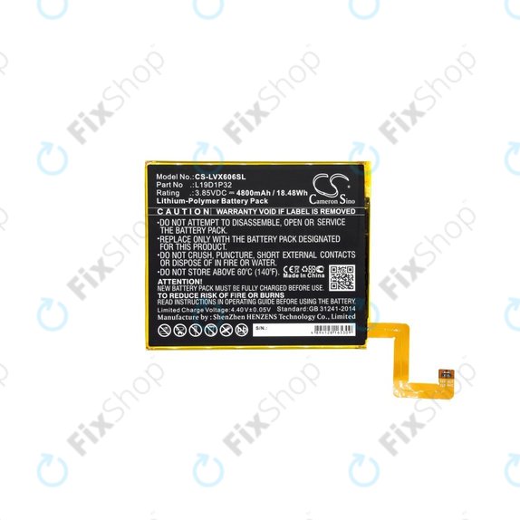 Батерия за Lenovo Tab M10 Plus, L19D1P32, 4800mAh, HQ