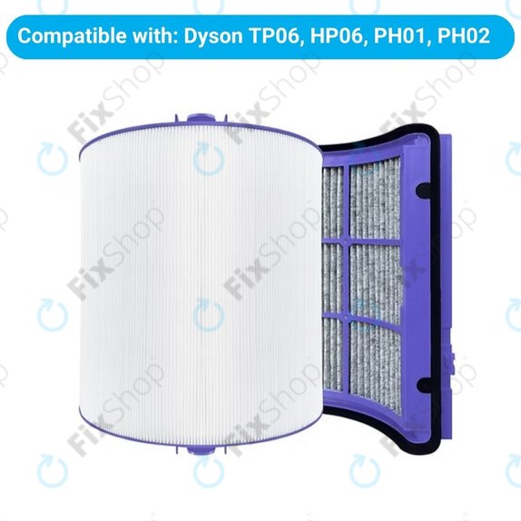 Dyson Purifier-series, Purifier humidifier-series, Hot and Cool Series 360° - HEPA филтър (Активен въглен)