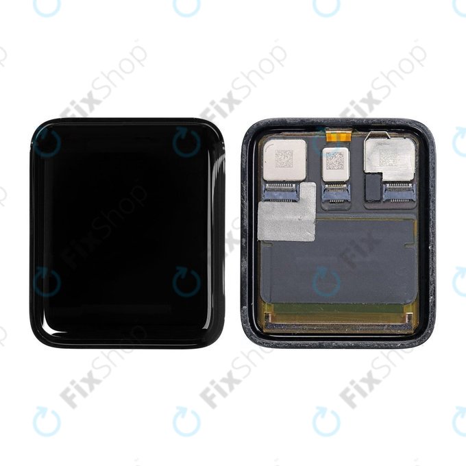 LCD дисплей за Apple Watch 3 42mm, Тъчскрийн без рамка, Refurbished PRO