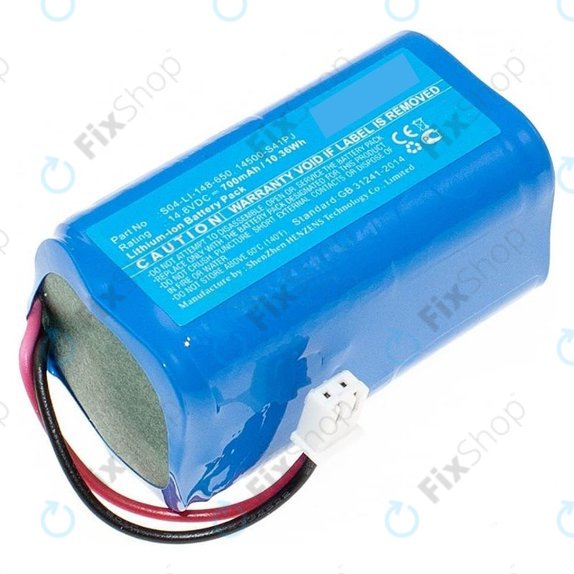 Батерия за Ecovacs Winbot W-series, S04-LI-148-650, 14500-S41PJ, Li-Ion 14.8V 700mAh