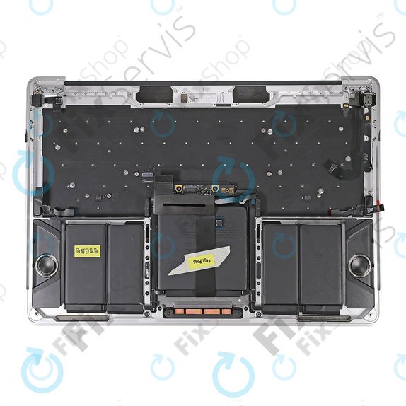 Горна рамка с клавиатура, микрофон, тъчпад и говорители за MacBook Pro 13" A1706 (късна 2016 – средата на 2017), US, Space Gray