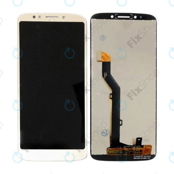 дисплей за Motorola Moto G6 Play XT1922, Тъчскрийн без рамка, златен, Gold, TFT
