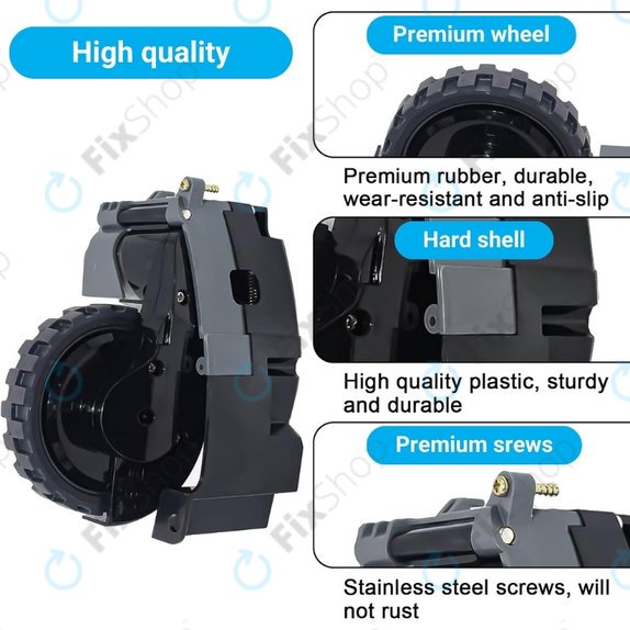 Колело с мотор за iRobot Roomba e-series, i-series, j-series, десен, Right