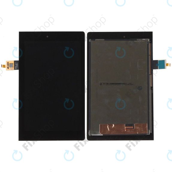LCD дисплей за Lenovo Yoga TAB 3 YT3-850, Тъчскрийн без рамка, черен, Black, TFT