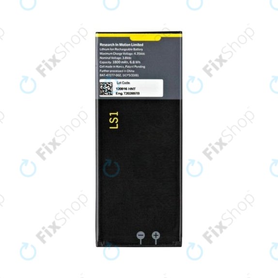 Батерия за Blackberry Z10, LS1 BAT-47277-003, BAT-47277-008, 1800mAh