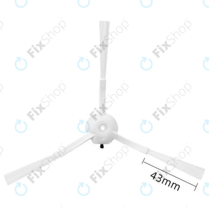 Странична четка за Xiaomi Lydsto W2, бял, White, 2бр.