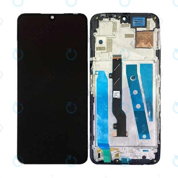 дисплей OLED за Infinix Note 12, Тъчскрийн и рамка, Force Black