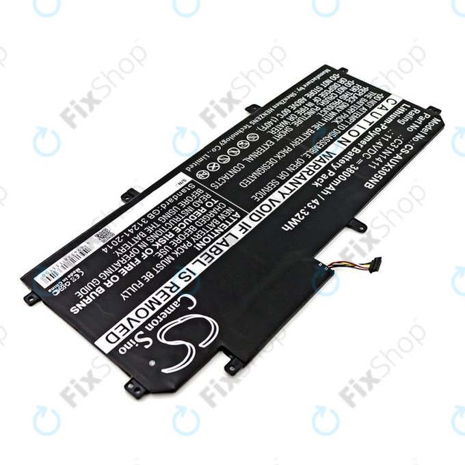 Батерия за Asus Zenbook UX305, 3800mAh, Li-Pol, 11.4V, C31N1411, HQ