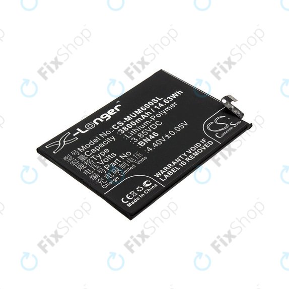 Батерия за Xiaomi Redmi Note 8T, 3800mAh, Li-Pol, 3.85 V, BN46, HQ