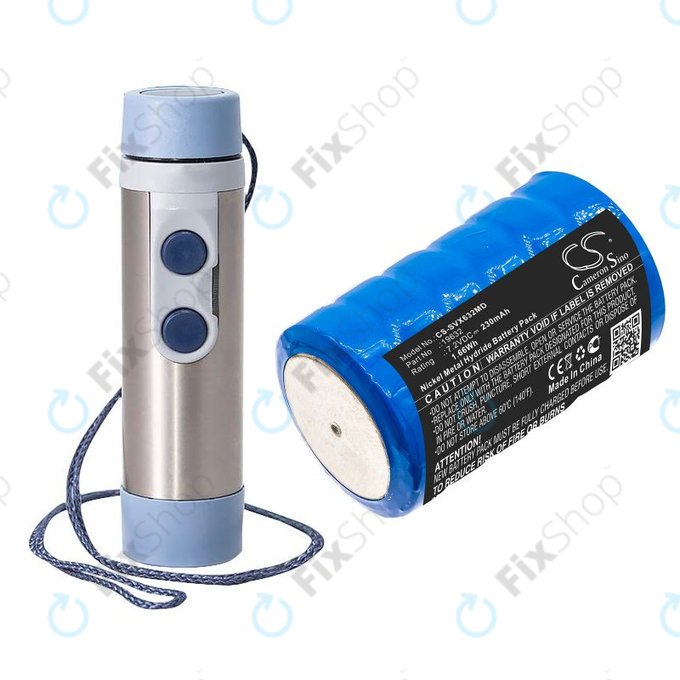 Батерия за Servox Digital XI Speech, Servox Speech, 230mAh, Ni-MH, 7.2V, 19632, HQ